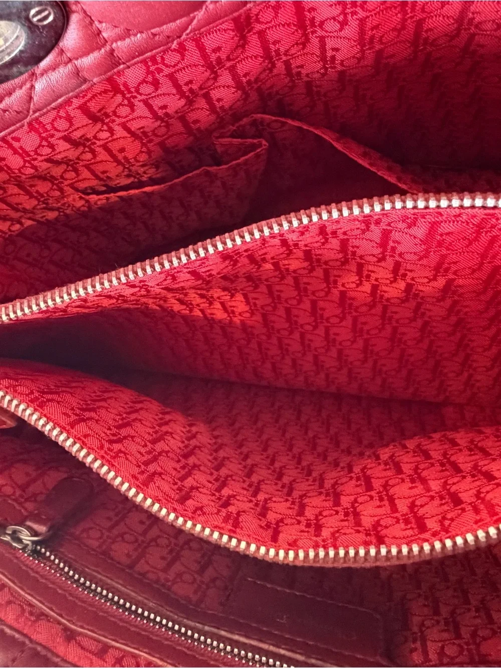 Dior Large Cannage Shopping Tote